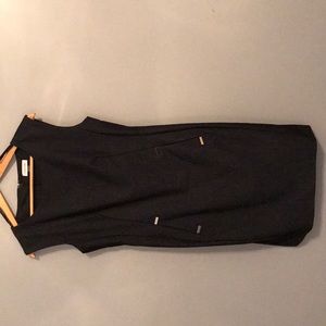 Calvin Klein dark blue cap sleeve dress
